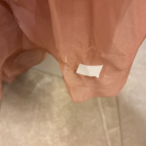 NWT Leena MacDougal blush pink high low dress - Picture 10 of 16